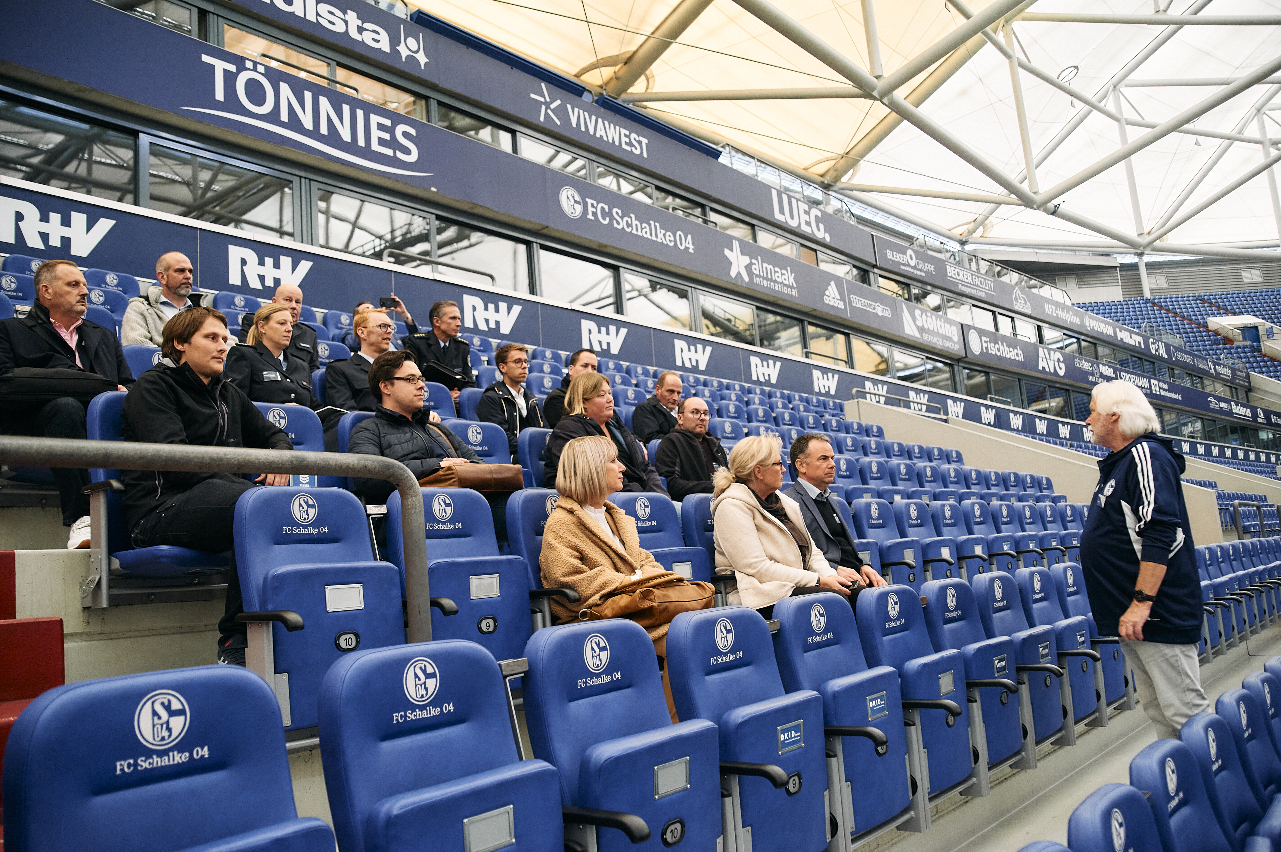 Veranstaltung in der Arena auf Schalke - öffnet Bild in größerer Ansicht